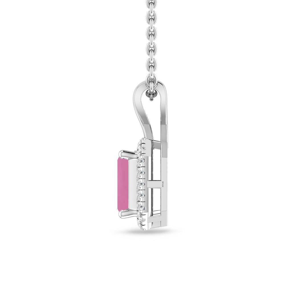 White Gold - Pink Tourmaline