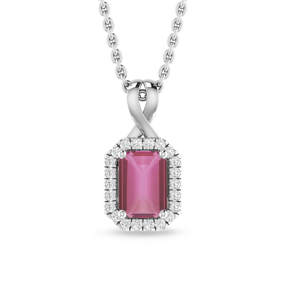 White Gold - Pink Tourmaline