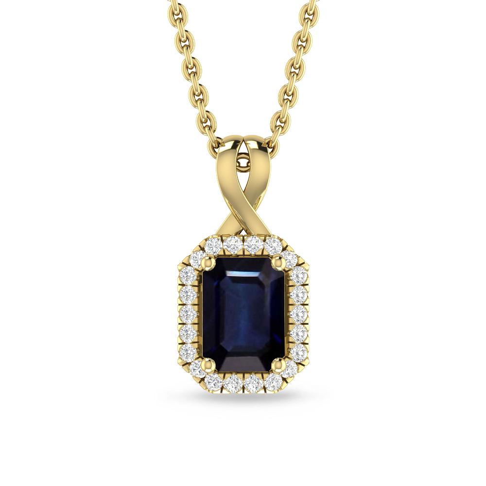 Yellow Gold - Sapphire