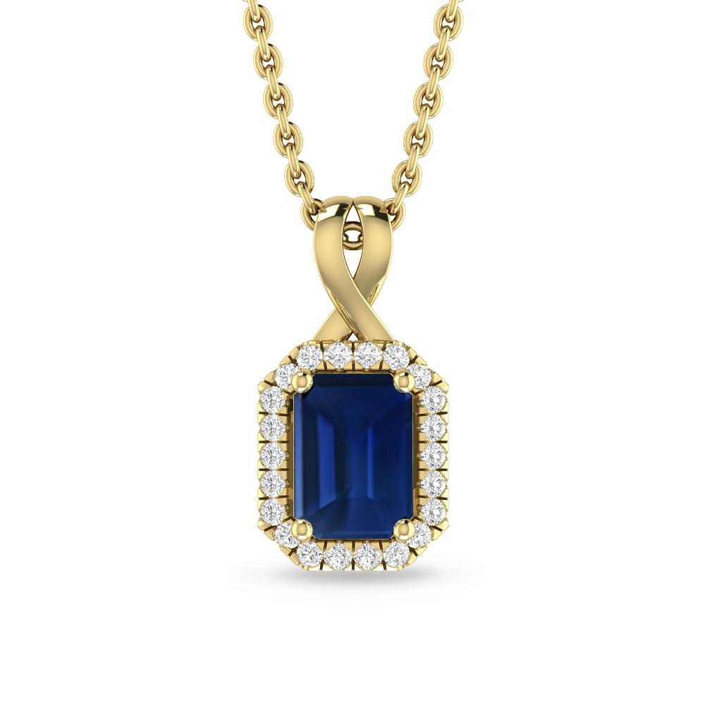 Yellow Gold - Sapphire