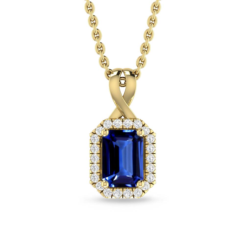 Yellow Gold - Sapphire