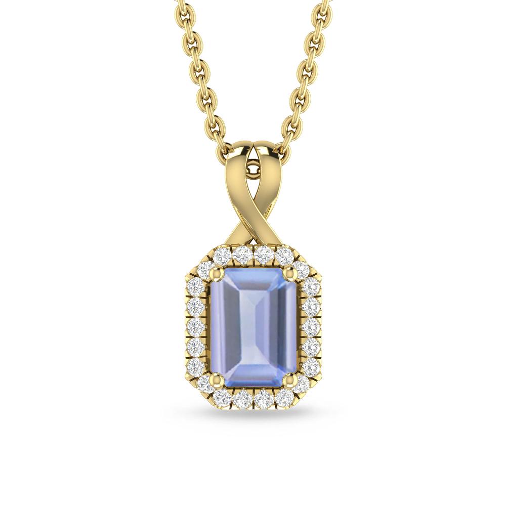 Yellow Gold - Tanzanite