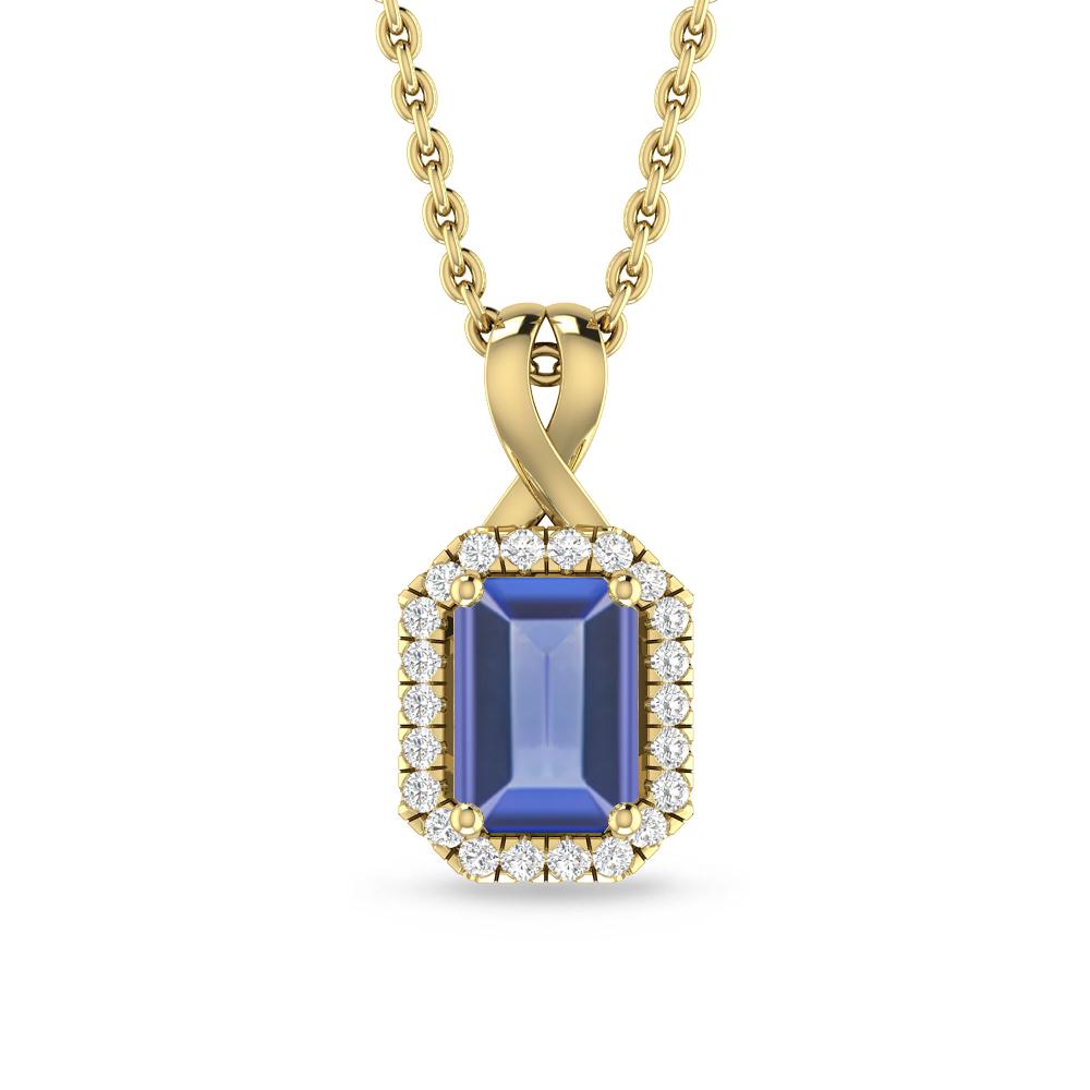 Yellow Gold - Tanzanite