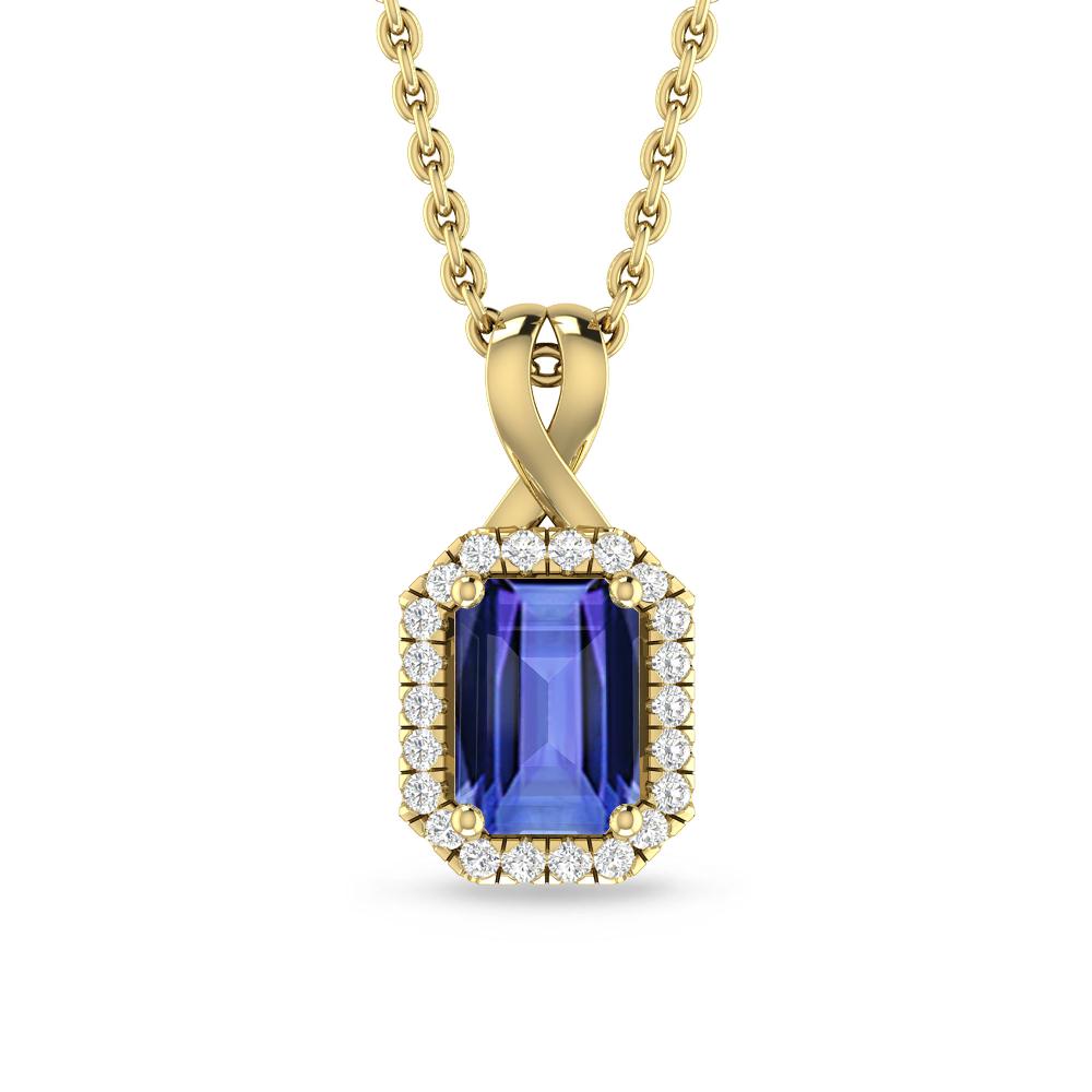 Yellow Gold - Tanzanite