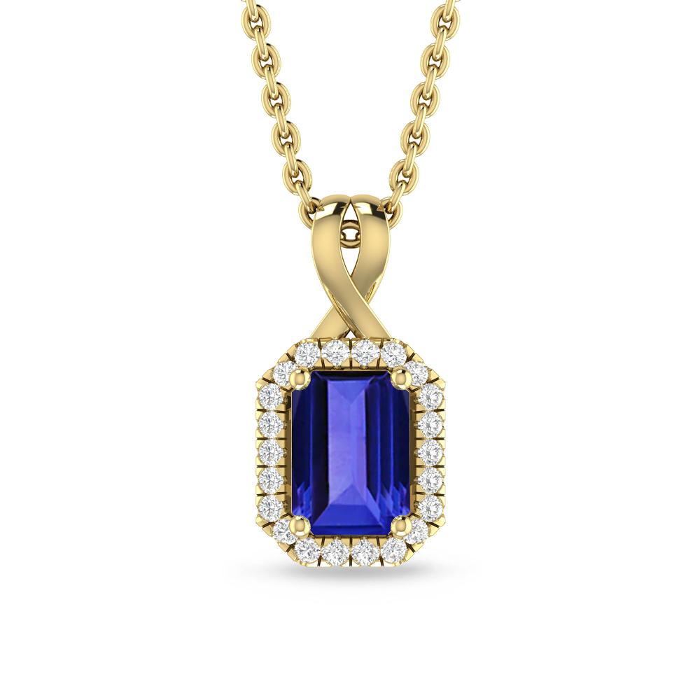 Yellow Gold - Tanzanite