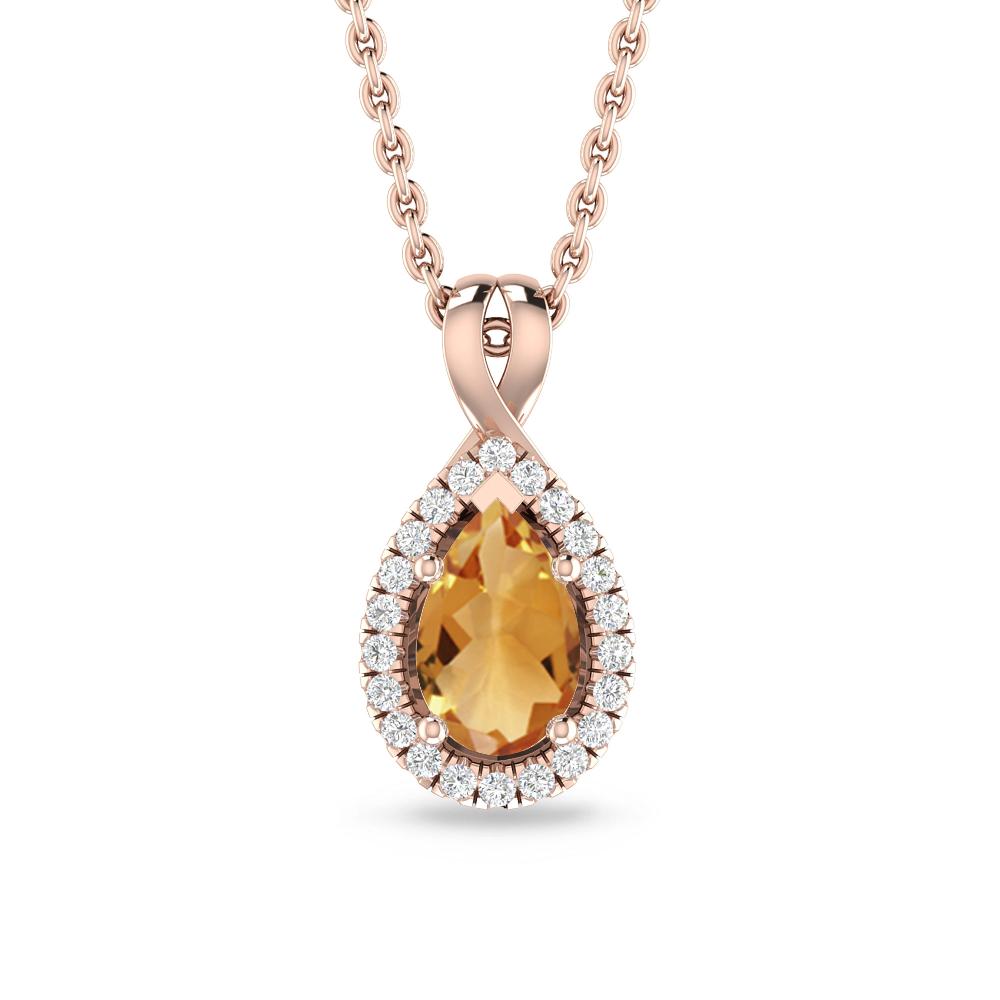 Rose Gold - Citrine