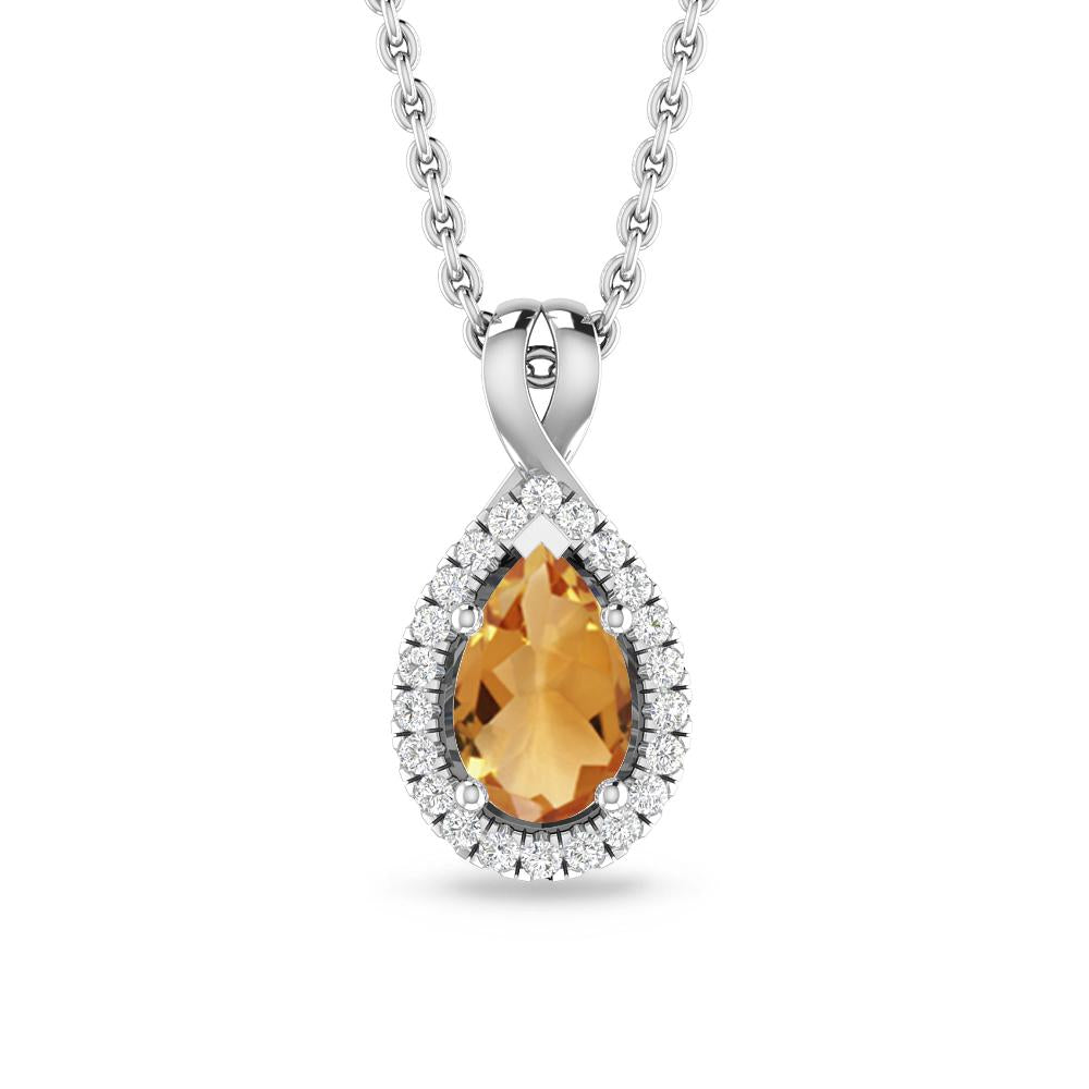 White Gold - Citrine