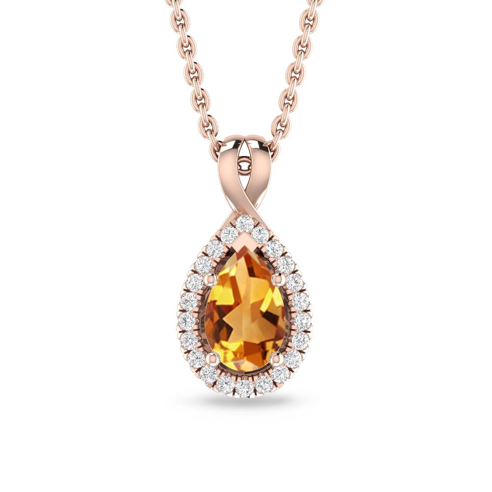 Rose Gold - Citrine