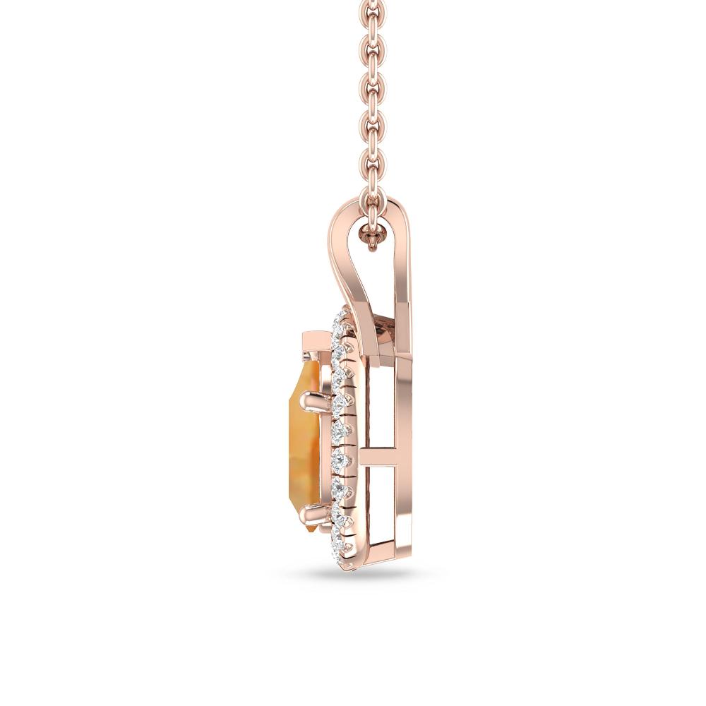 Rose Gold - Citrine