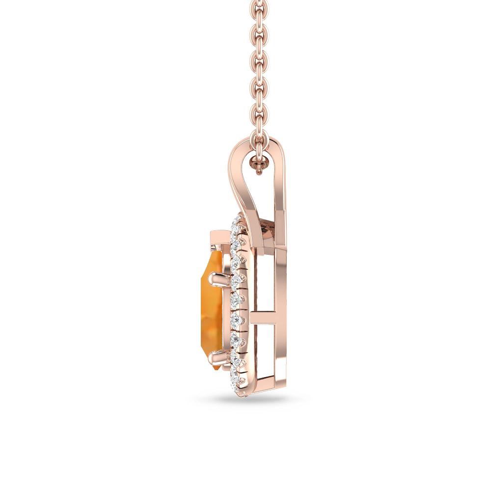 Rose Gold - Citrine