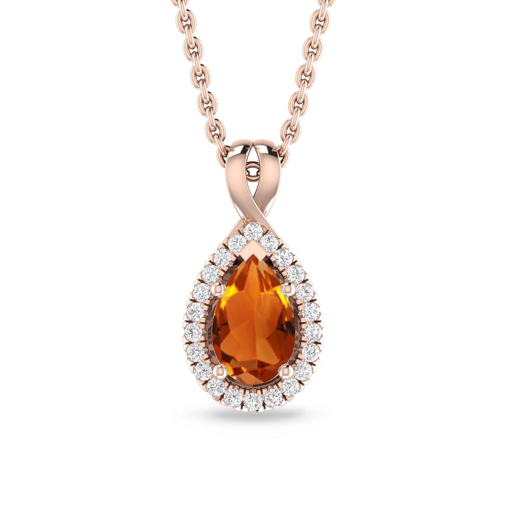 Rose Gold - Citrine