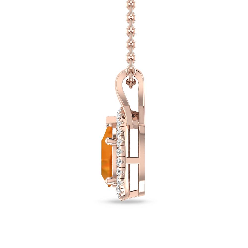 Rose Gold - Citrine