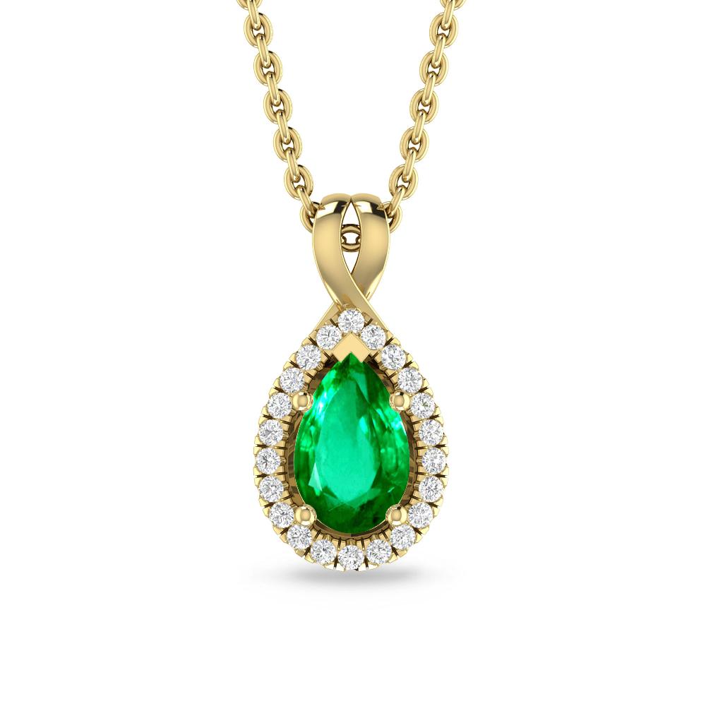 Yellow Gold - Emerald