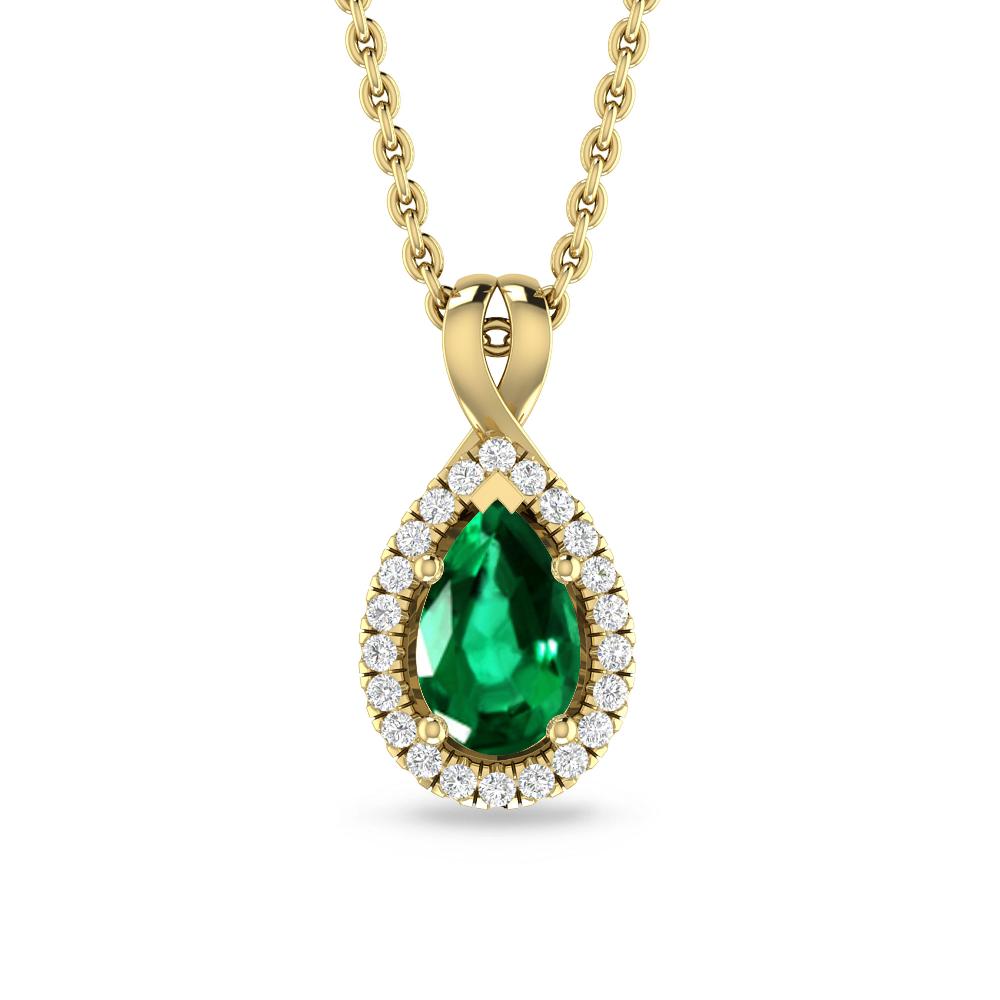 Yellow Gold - Emerald