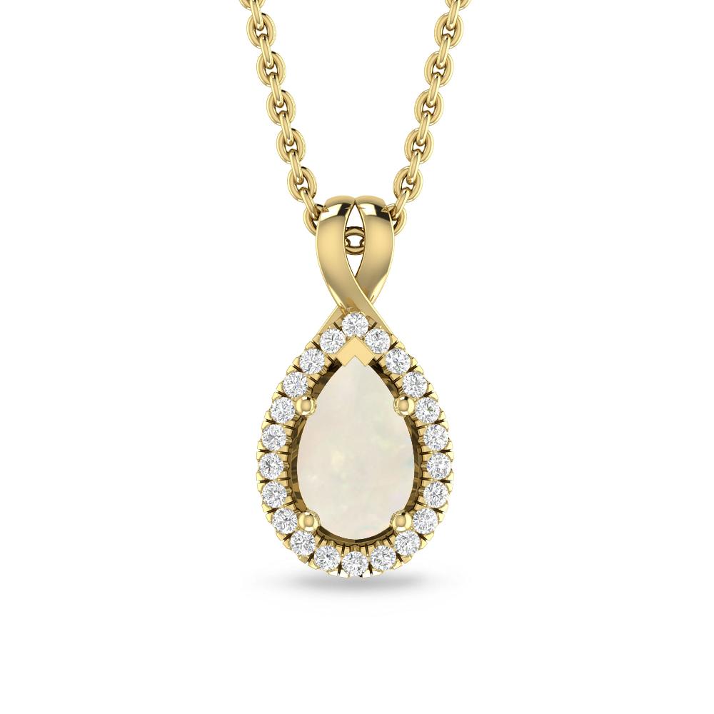 Yellow Gold - Opal