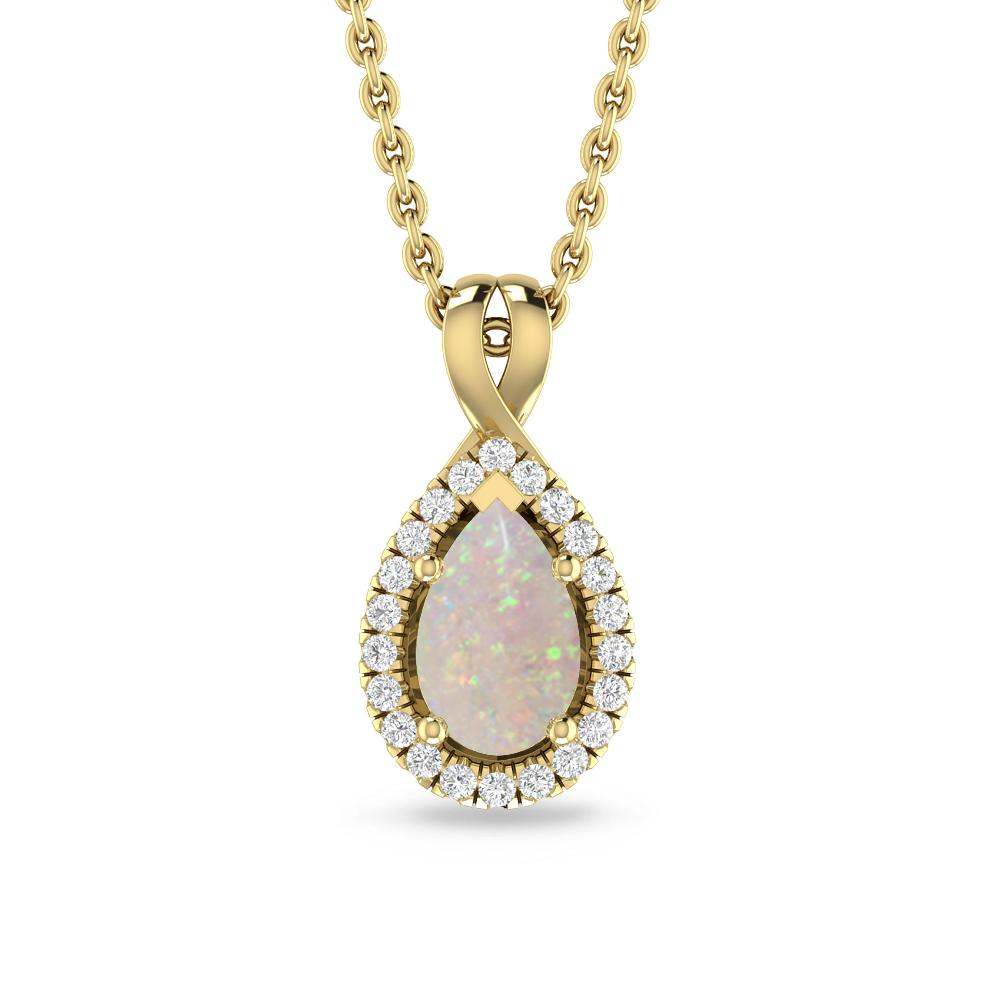 Yellow Gold - Opal