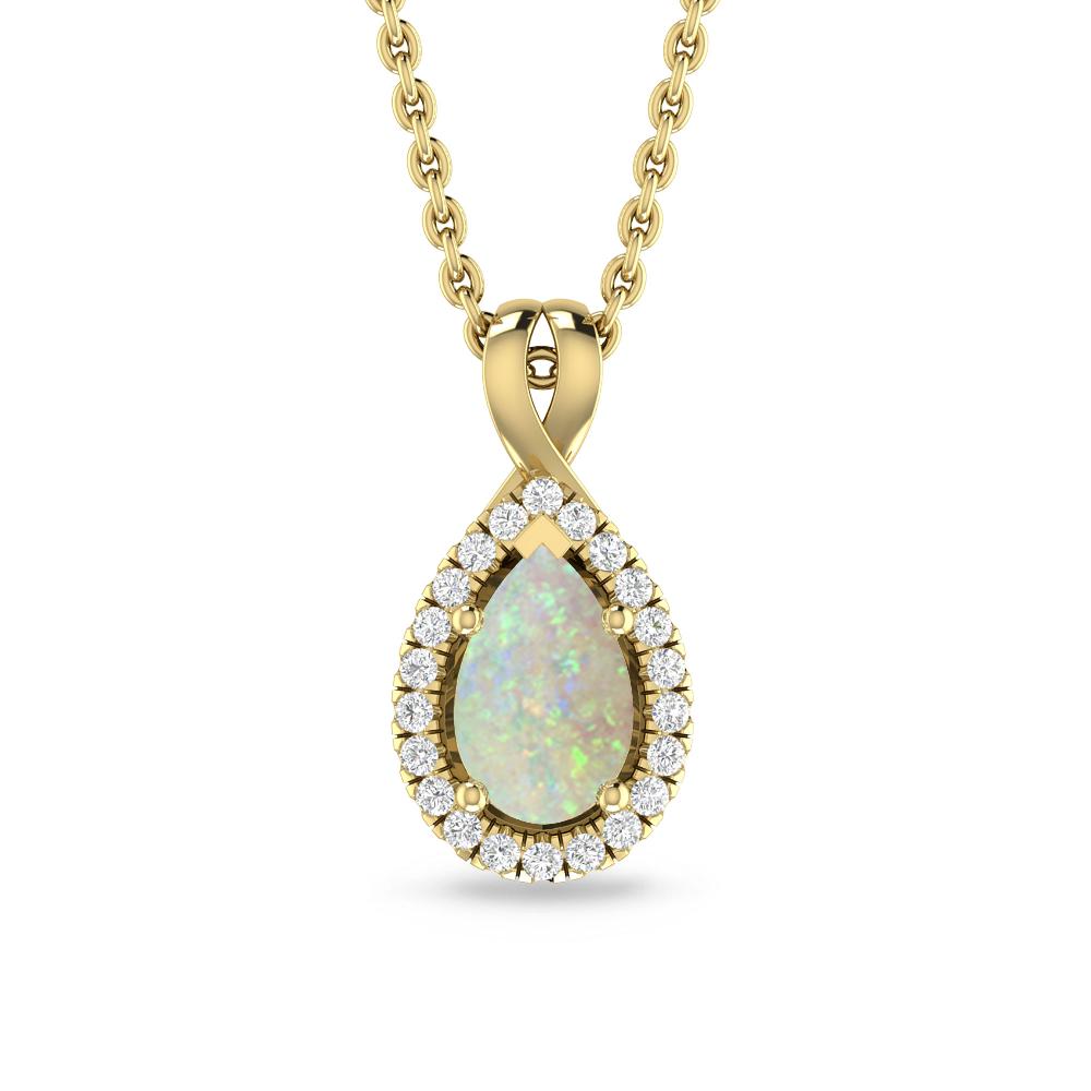 Yellow Gold - Opal