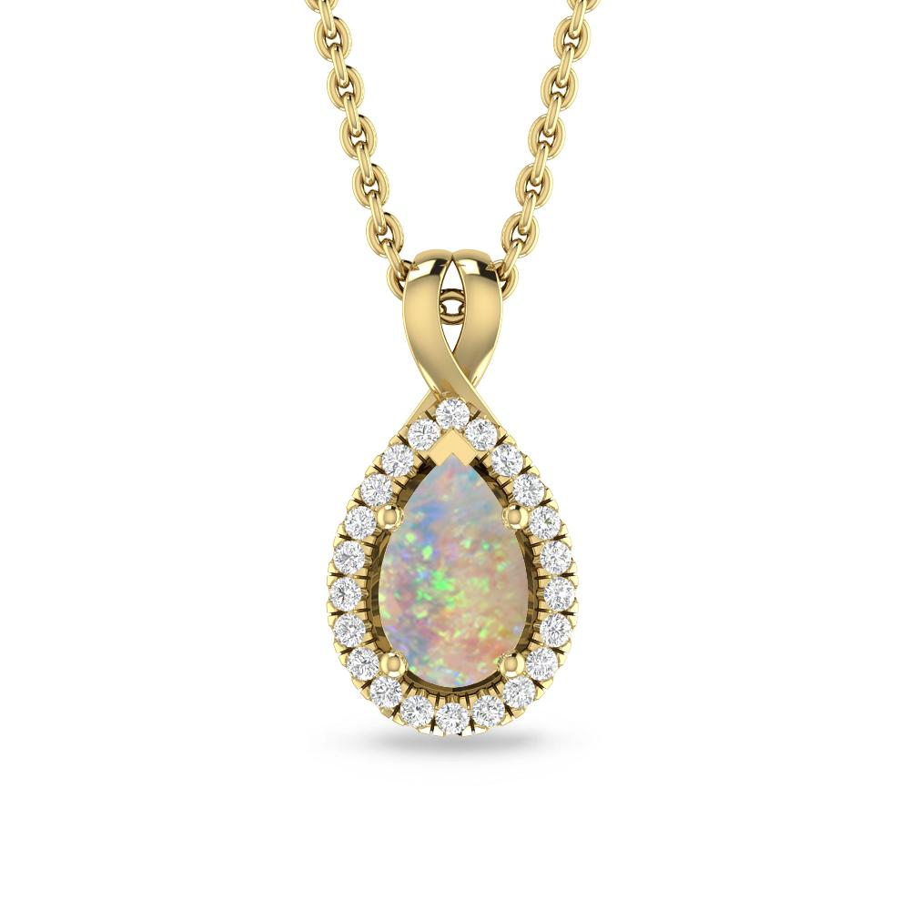 Yellow Gold - Opal