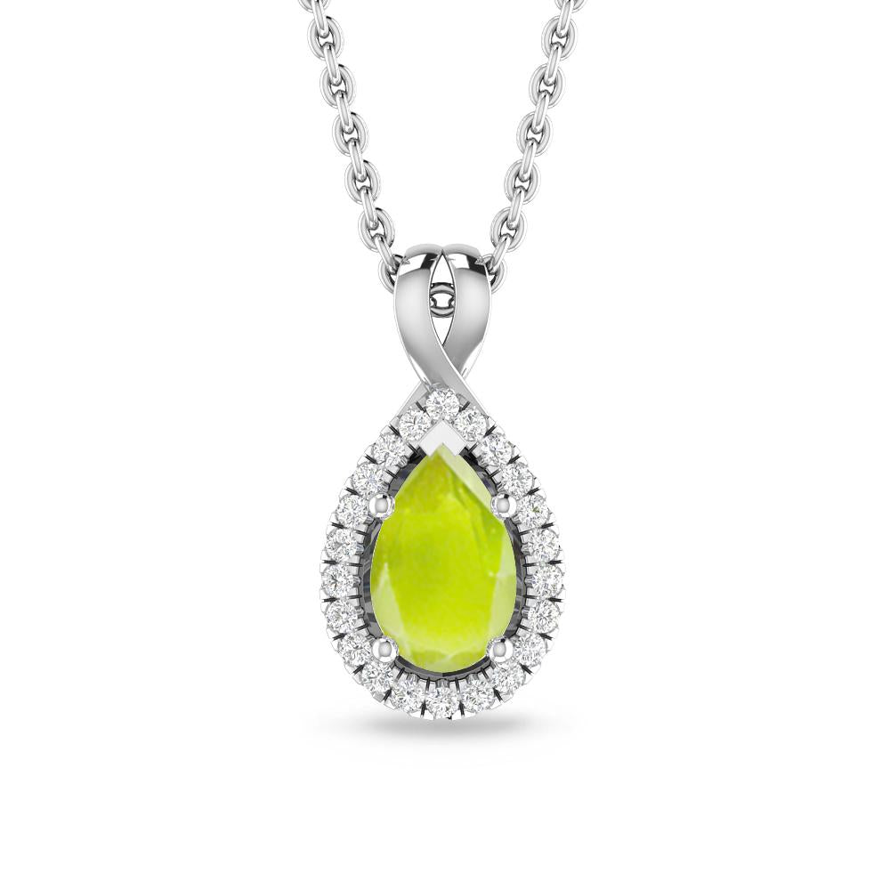 White Gold - Peridot