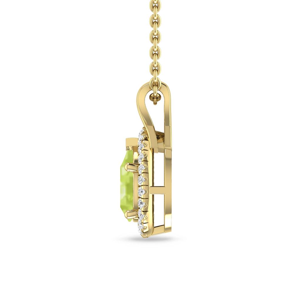 Yellow Gold - Peridot