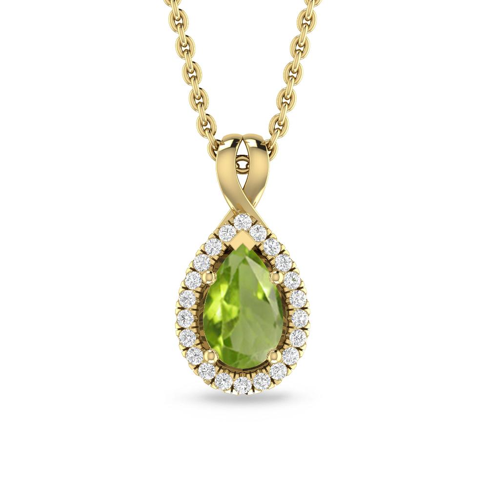 Yellow Gold - Peridot