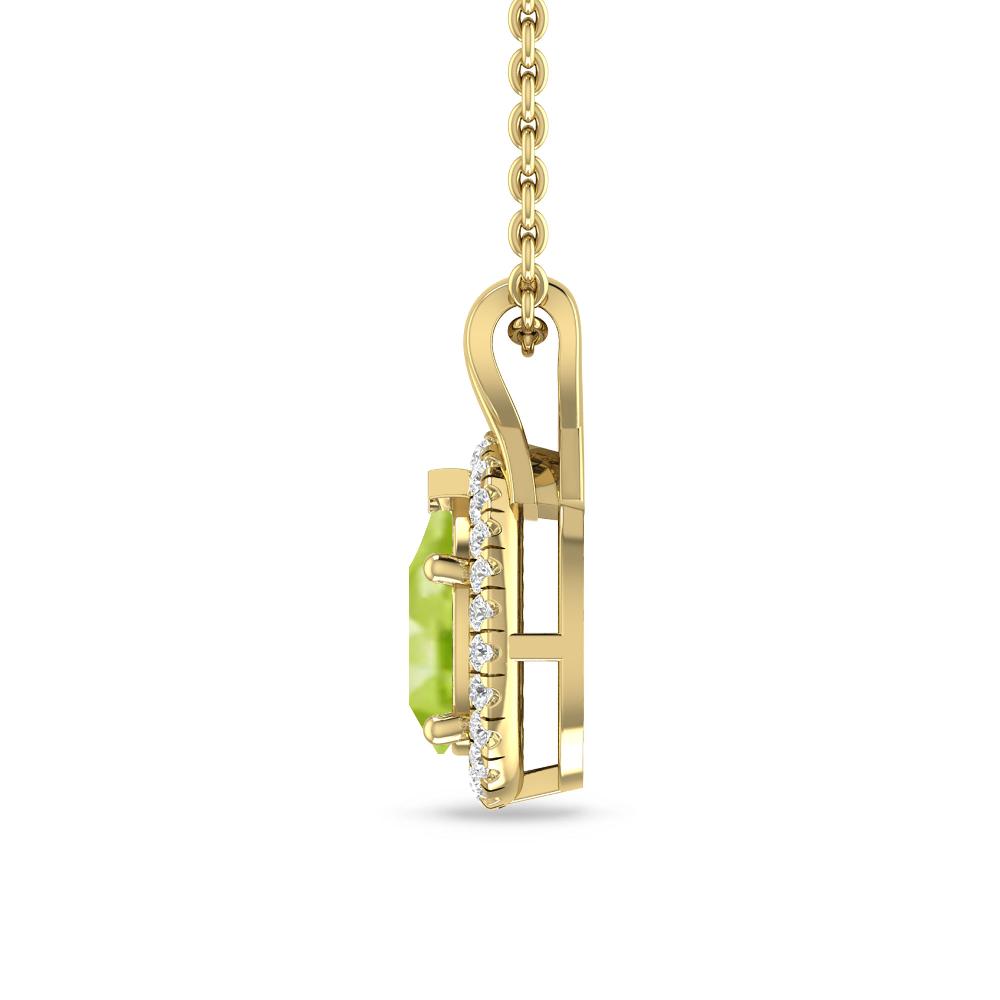 Yellow Gold - Peridot