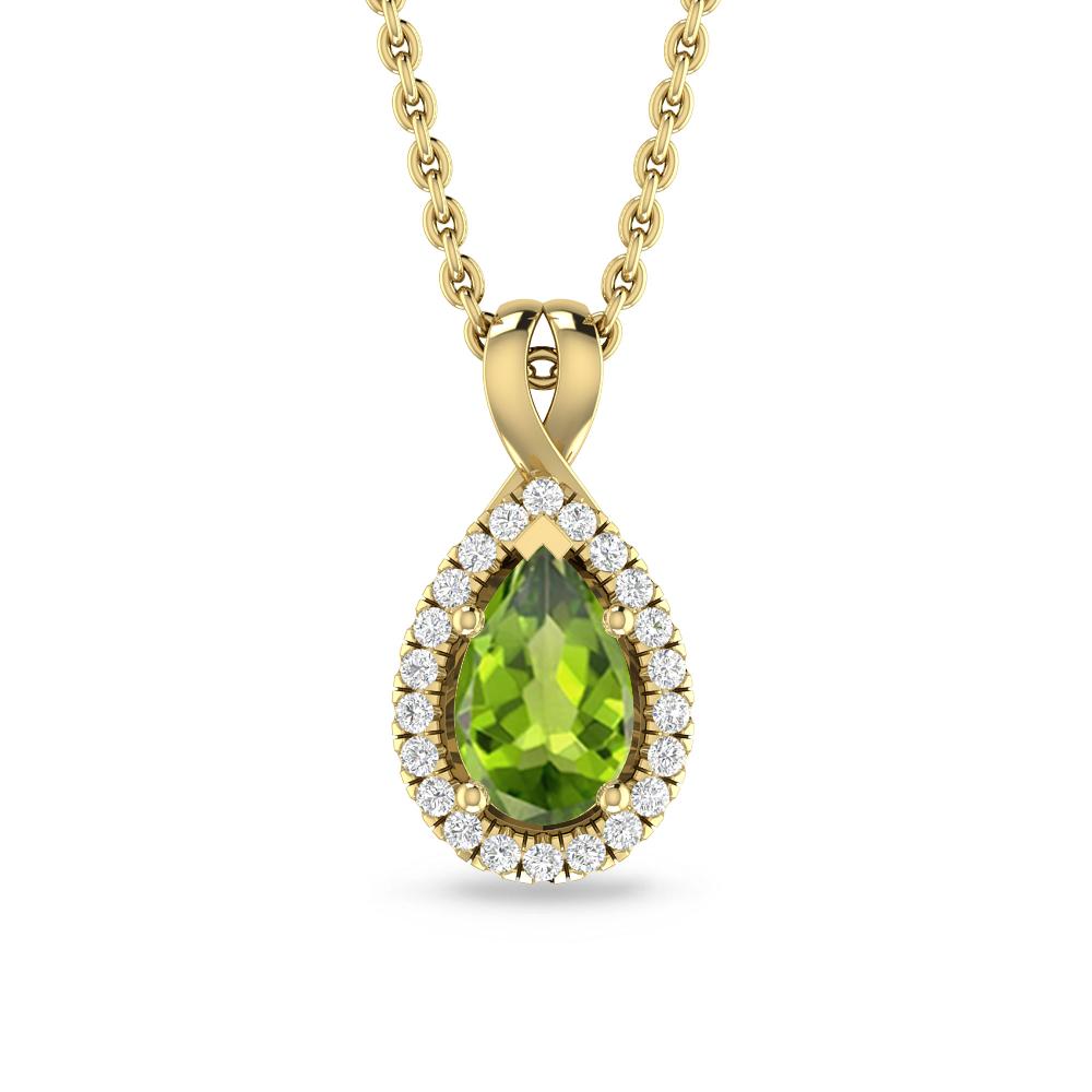 Yellow Gold - Peridot