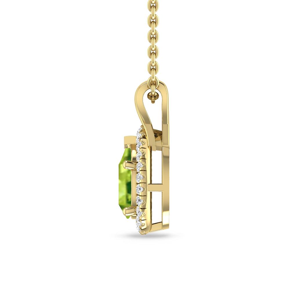 Yellow Gold - Peridot