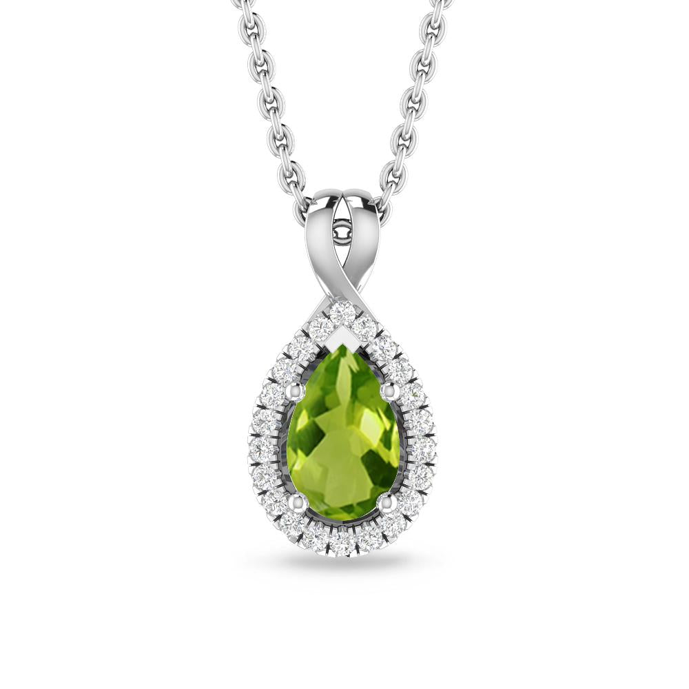 White Gold - Peridot