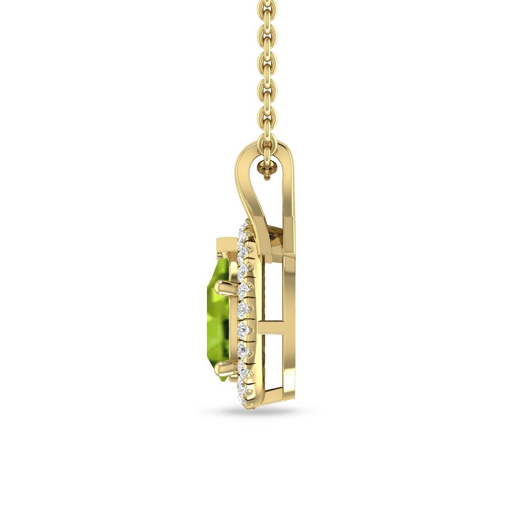 Yellow Gold - Peridot