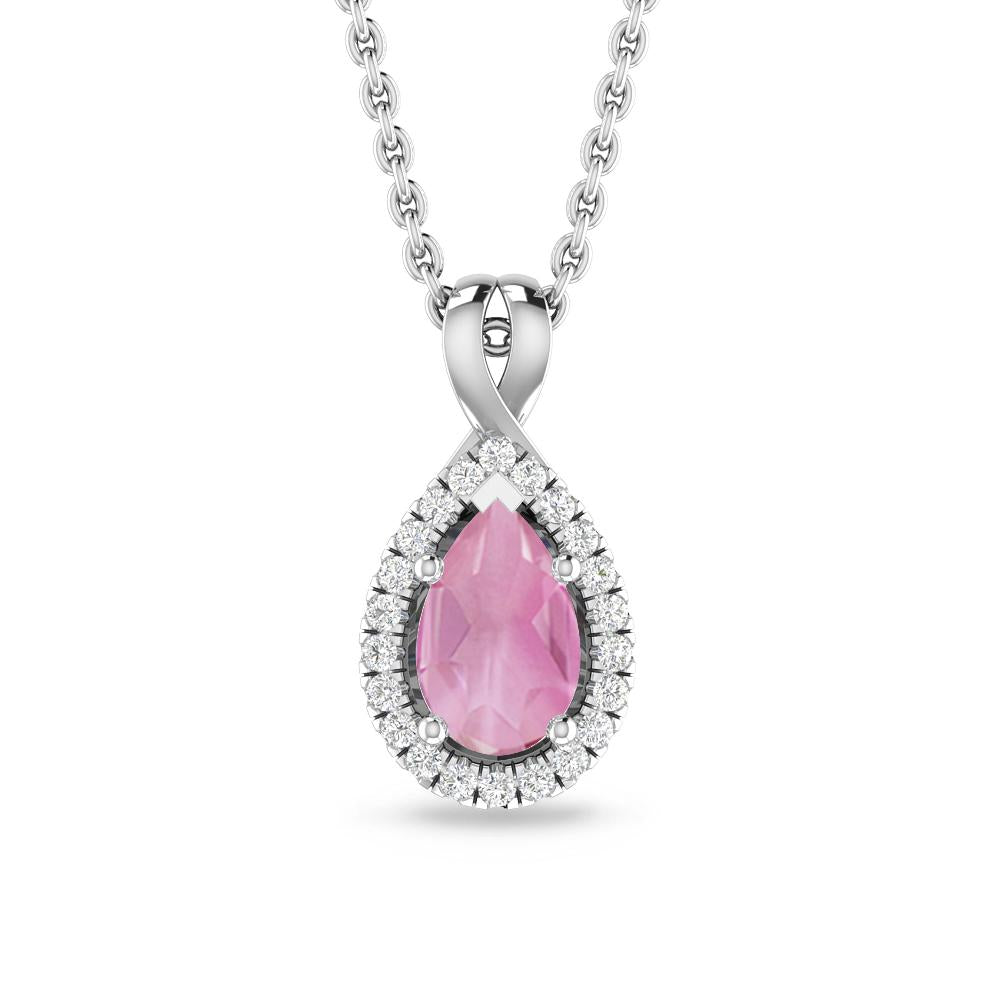 White Gold - Pink Tourmaline