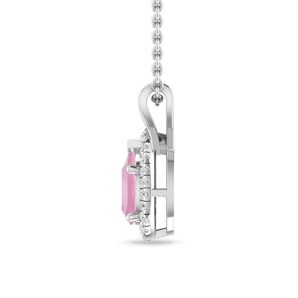 White Gold - Pink Tourmaline