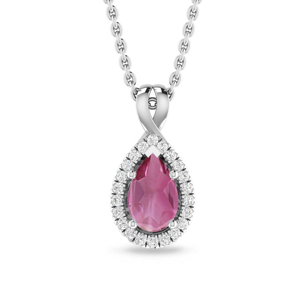 White Gold - Pink Tourmaline