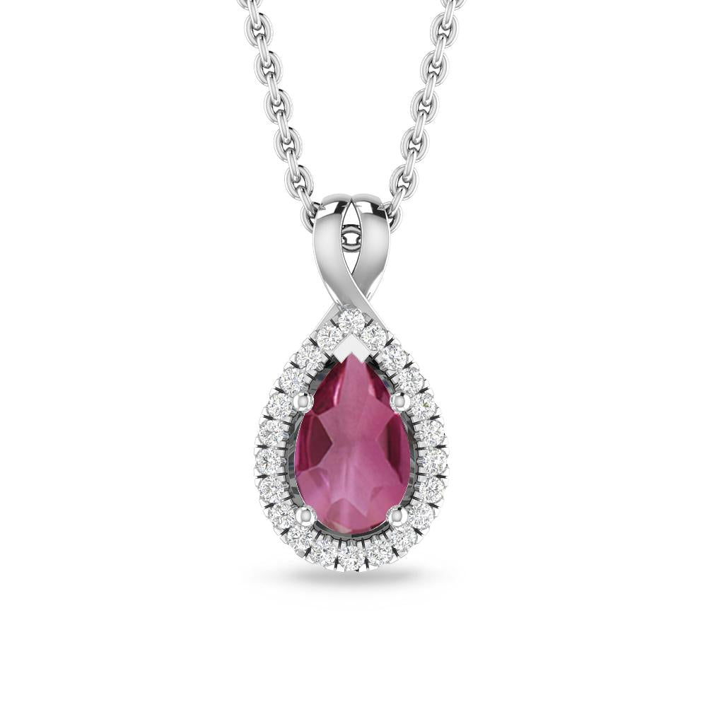 White Gold - Pink Tourmaline