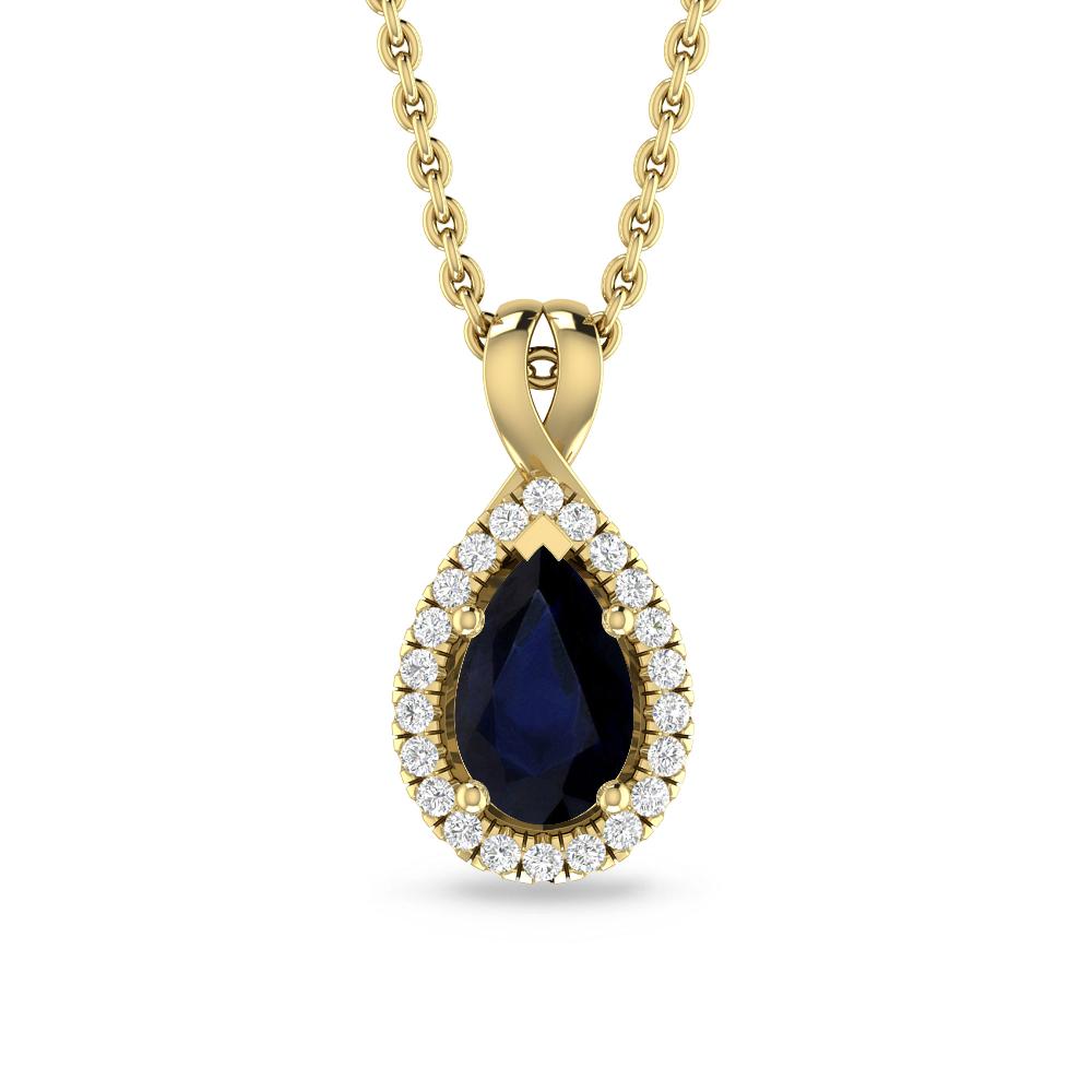 Yellow Gold - Sapphire