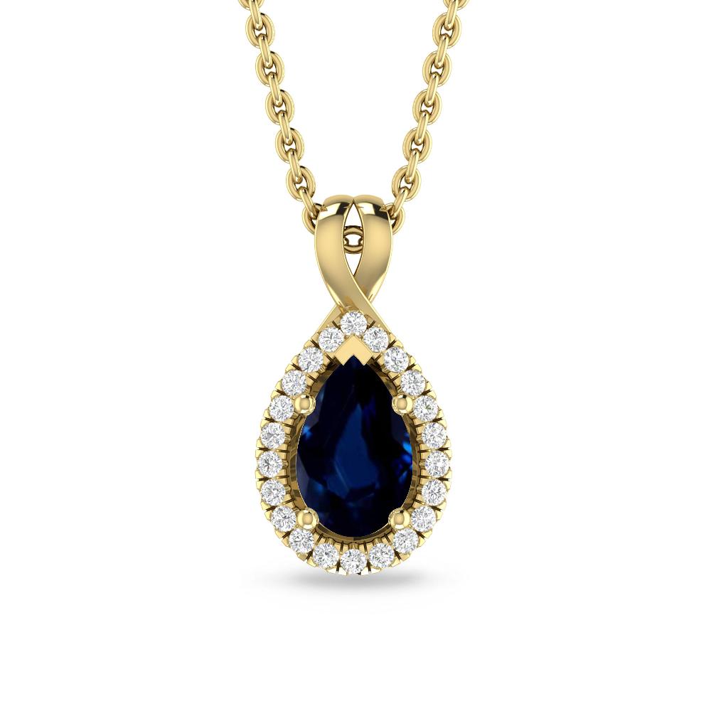 Yellow Gold - Sapphire