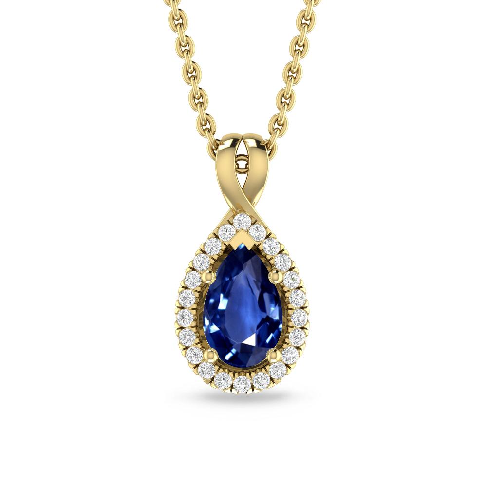 Yellow Gold - Sapphire