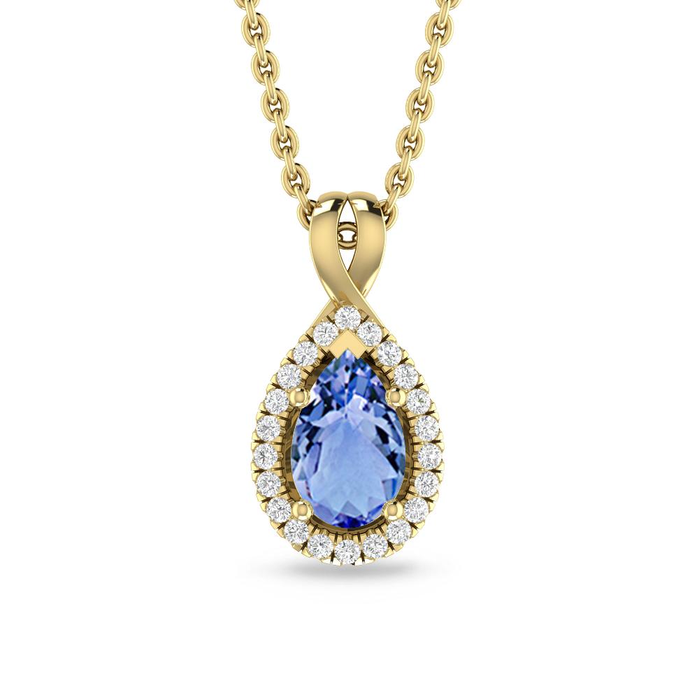 Yellow Gold - Tanzanite