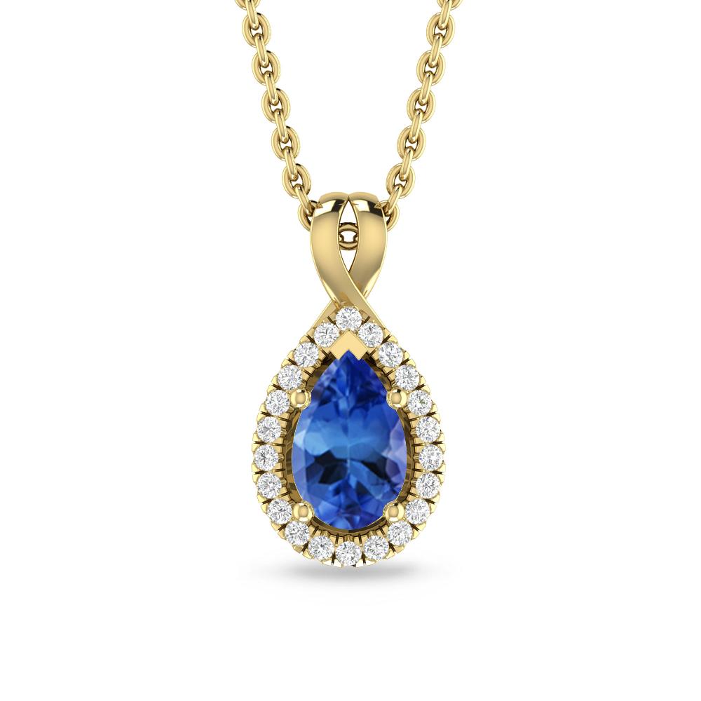 Yellow Gold - Tanzanite