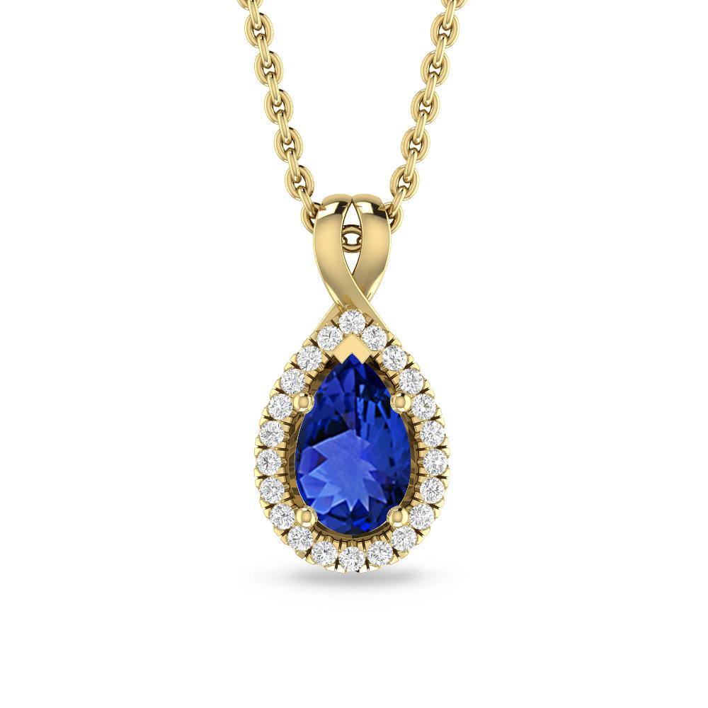 Yellow Gold - Tanzanite