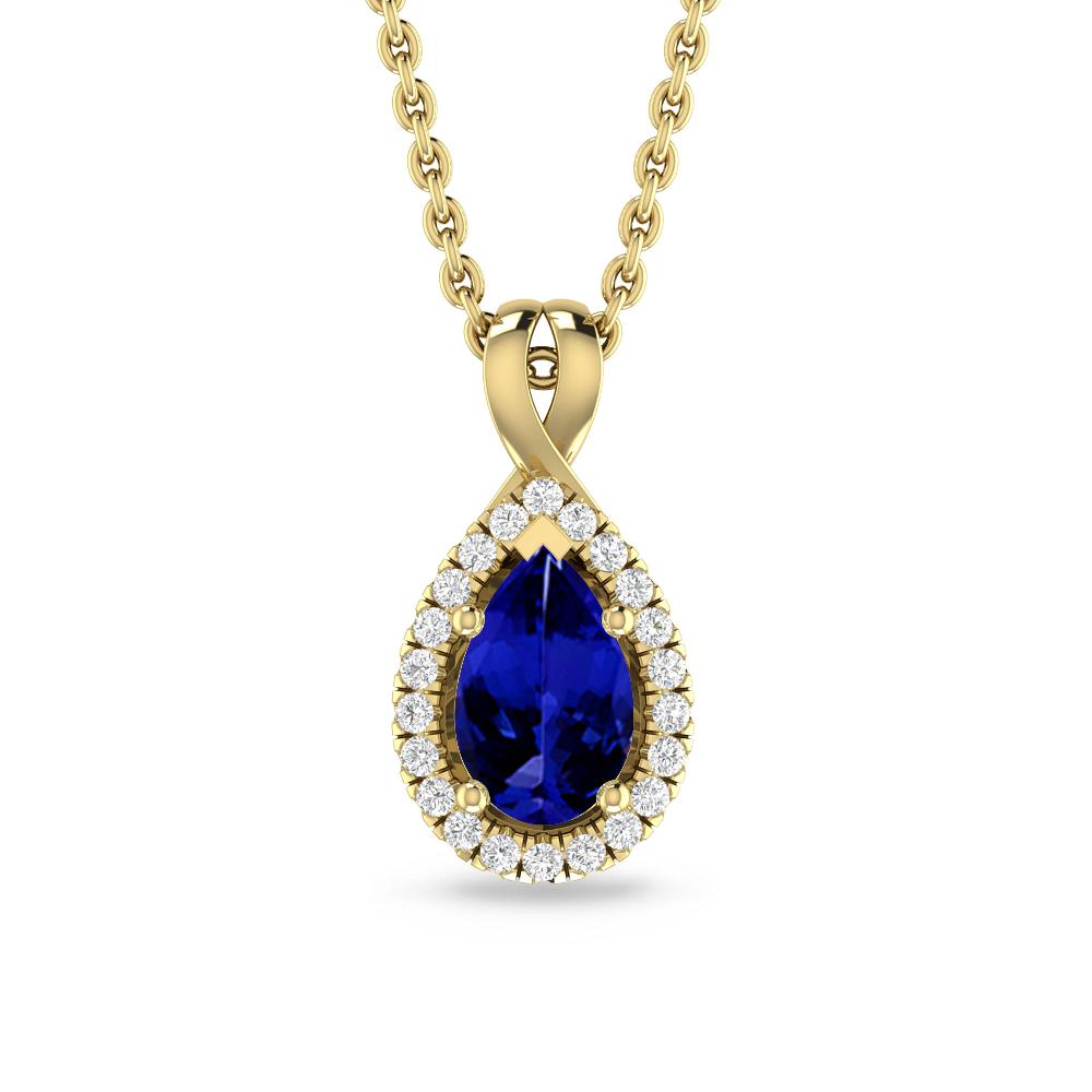 Yellow Gold - Tanzanite