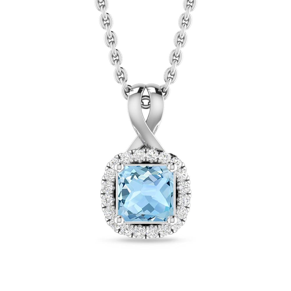 White Gold - Aquamarine