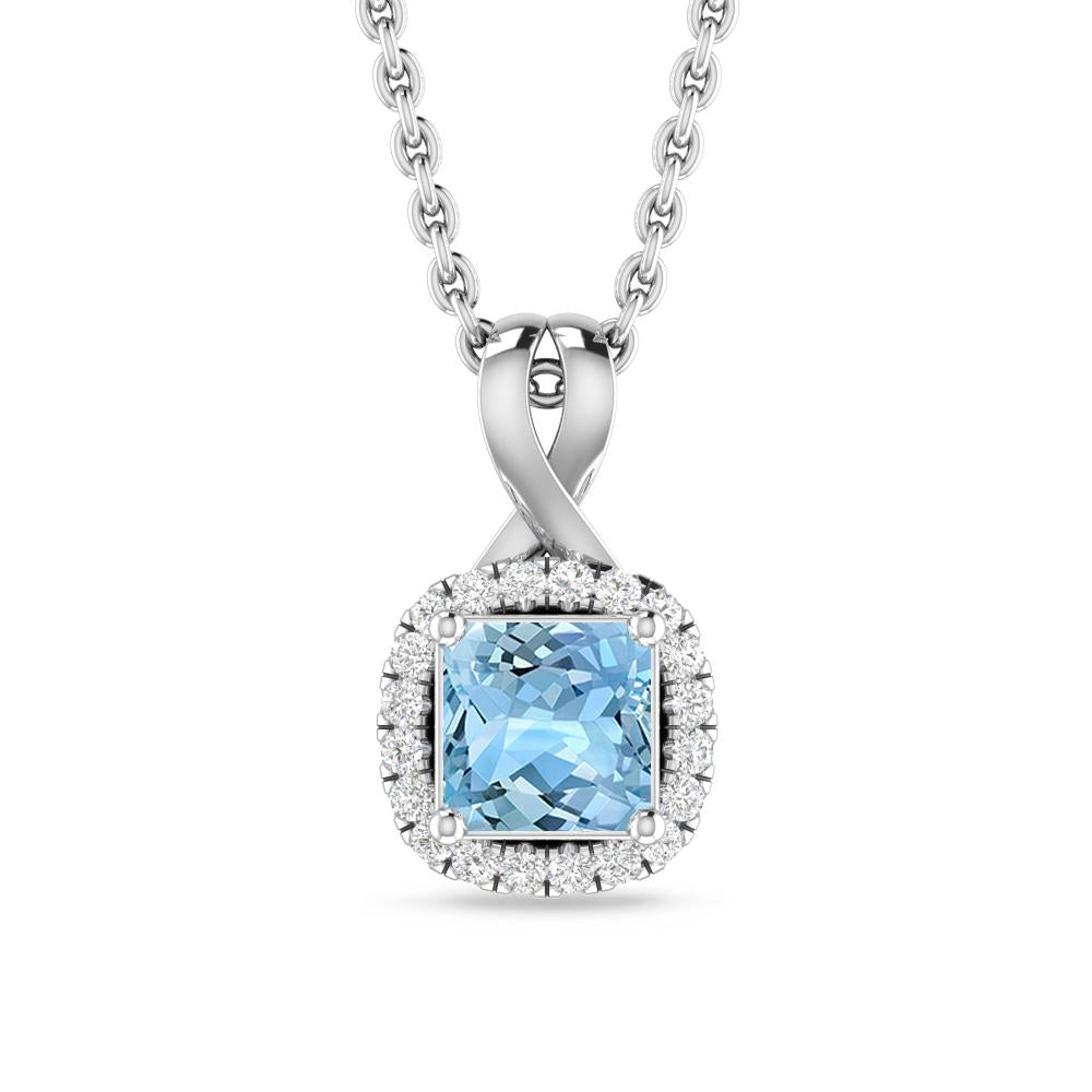 White Gold - Aquamarine