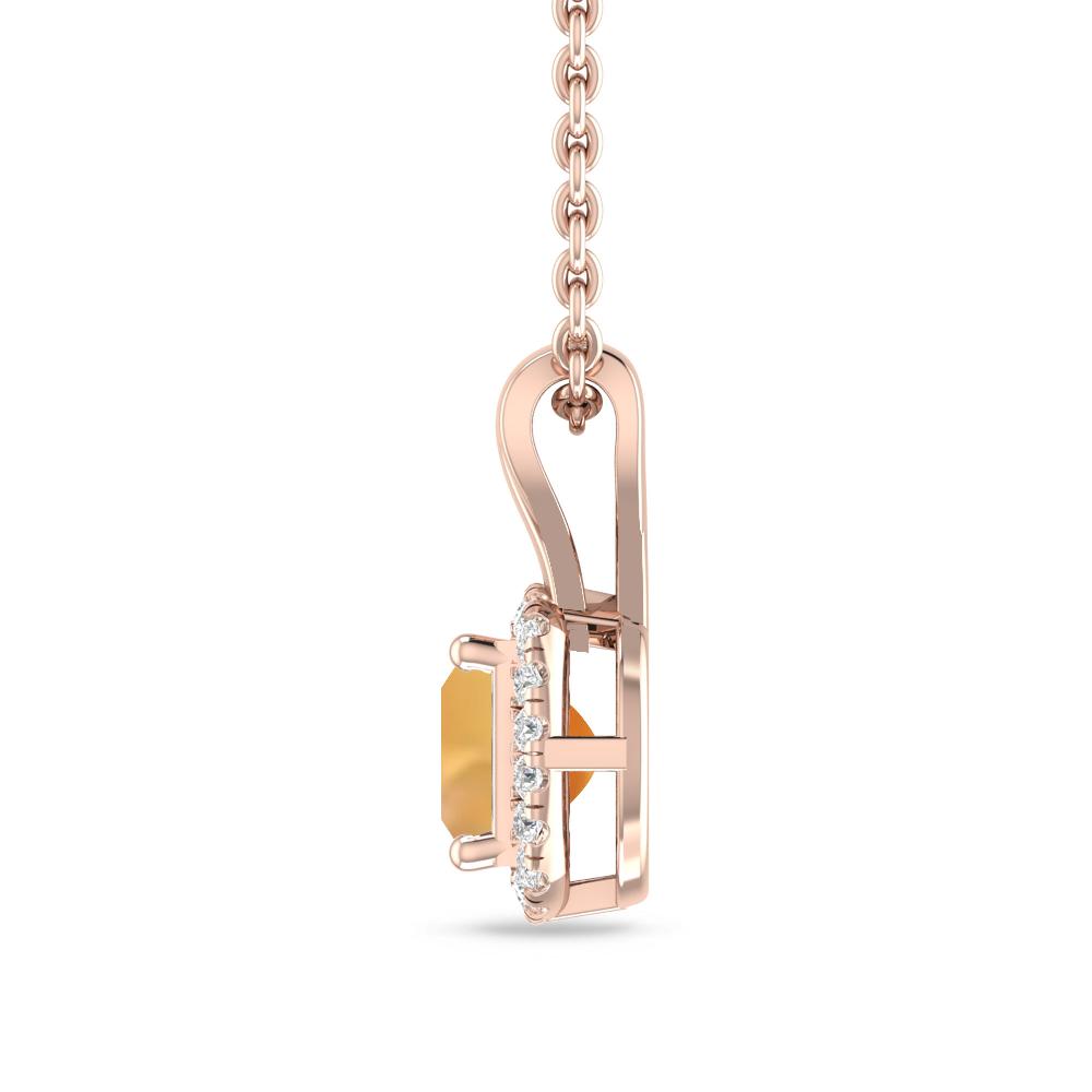 Rose Gold - Citrine