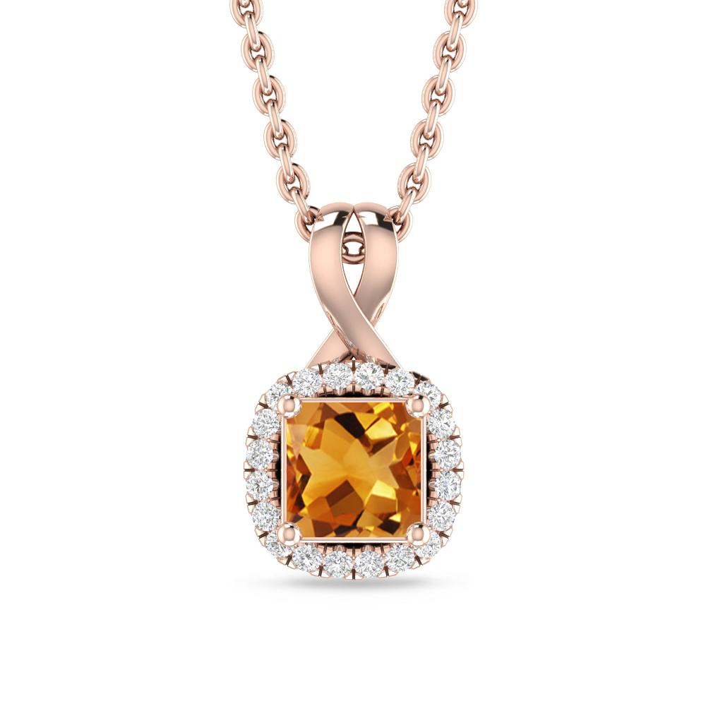 Rose Gold - Citrine