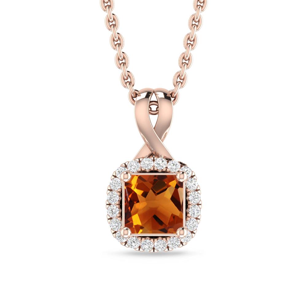 Rose Gold - Citrine