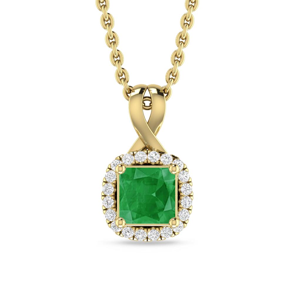 Yellow Gold - Emerald