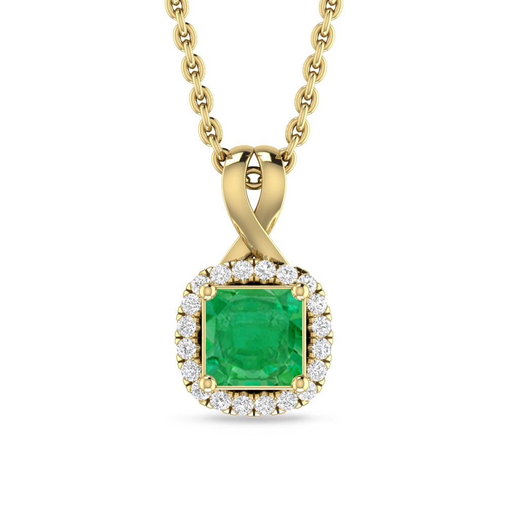 Yellow Gold - Emerald