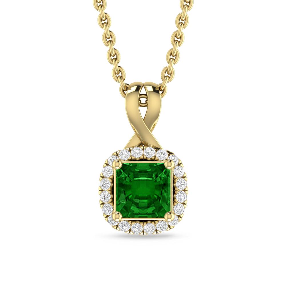 Yellow Gold - Emerald