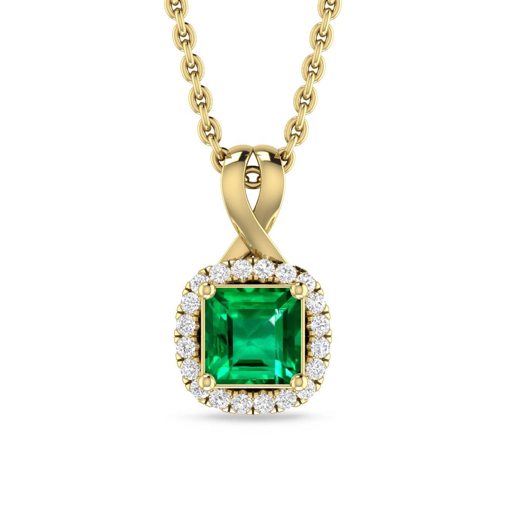 Yellow Gold - Emerald